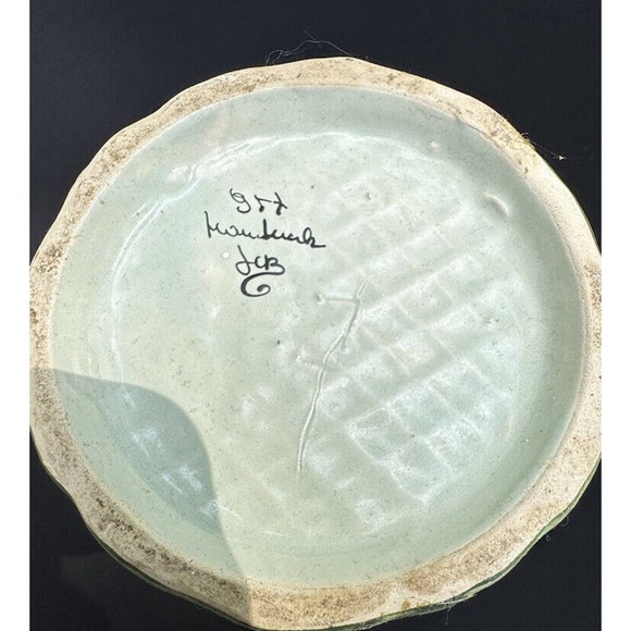 Stunning 10” Antique French Artist Signed Asian Style Vase Amazing Color! -S1 - Picture 10 of 11